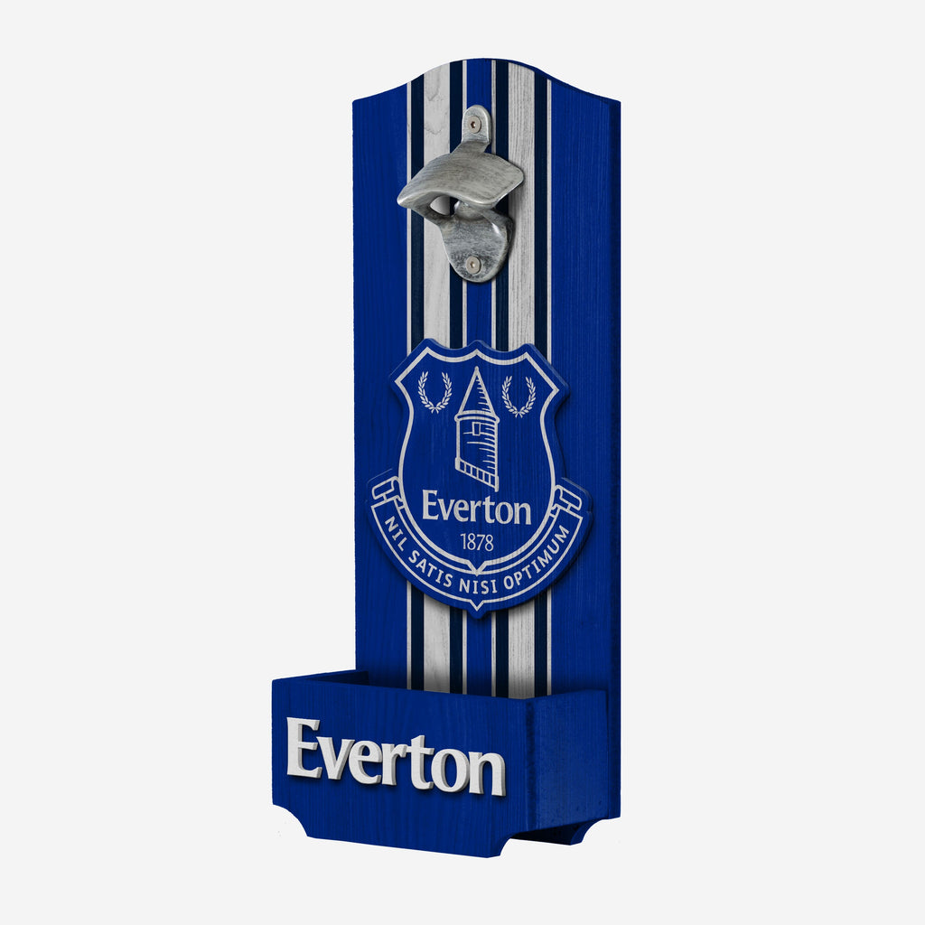 Everton FC Wooden Bottlecap Opener Sign FOCO UK
