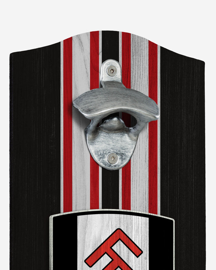 Fulham FC Wooden Bottlecap Opener Sign FOCO - FOCO.com | UK & IRE