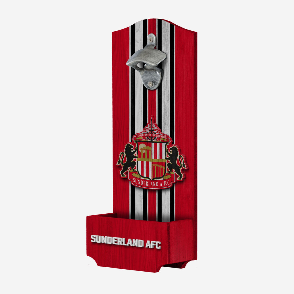 Sunderland AFC Wooden Bottlecap Opener Sign FOCO - FOCO.com | UK & IRE