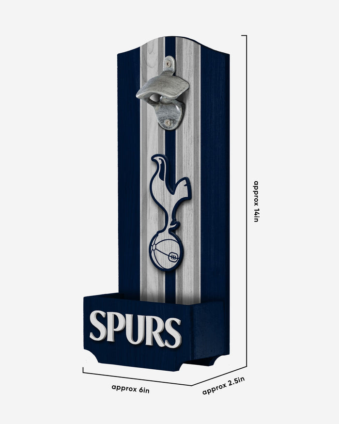Tottenham Hotspur Wooden Bottlecap Opener Sign FOCO - FOCO.com | UK & IRE