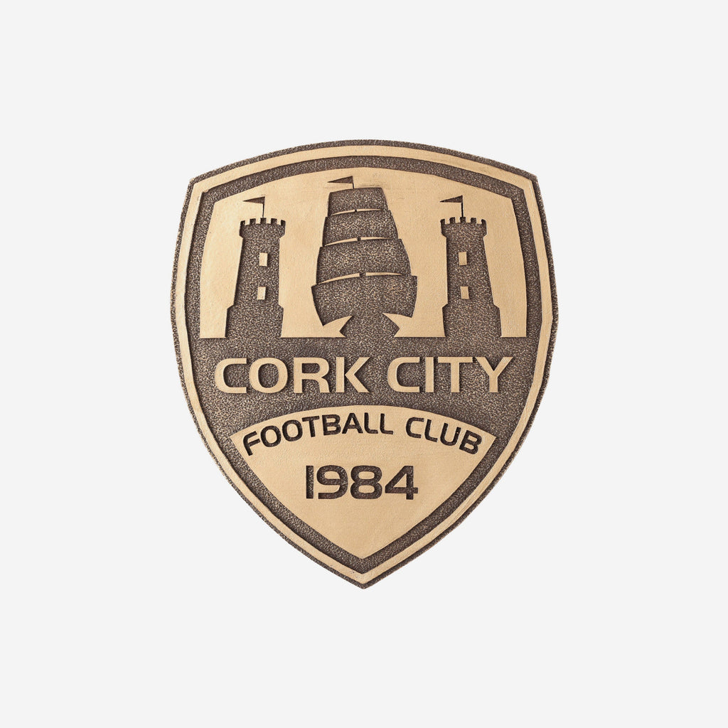 Cork City FC Bronze Effect Wall Sign FOCO - FOCO.com | UK & IRE