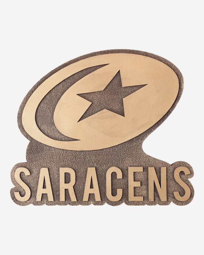 Saracens Bronze Effect Wall Sign FOCO - FOCO.com | UK & IRE