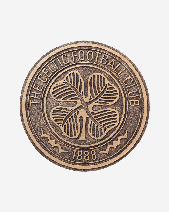 Celtic FC Bronze Effect Wall Sign FOCO - FOCO.com | UK & IRE