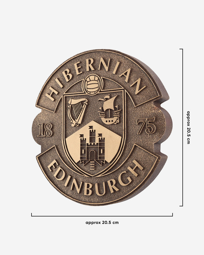 Hibernian FC Bronze Effect Wall Sign FOCO - FOCO.com | UK & IRE