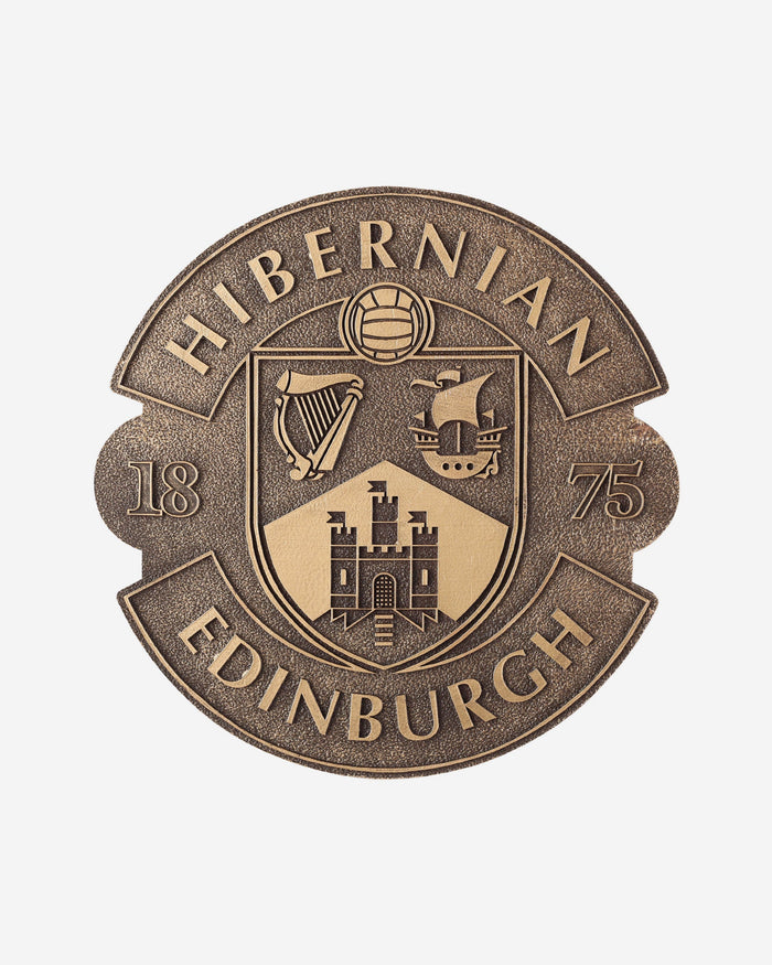 Hibernian FC Bronze Effect Wall Sign FOCO - FOCO.com | UK & IRE