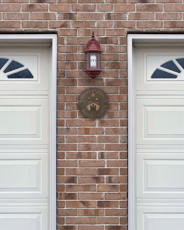 Hibernian FC Bronze Effect Wall Sign FOCO - FOCO.com | UK & IRE