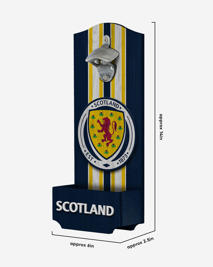 Scotland Wooden Bottlecap Opener Sign FOCO - FOCO.com | UK & IRE