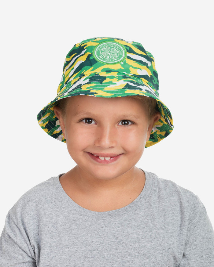 Celtic FC Youth Camo Bucket Hat FOCO - FOCO.com | UK & IRE