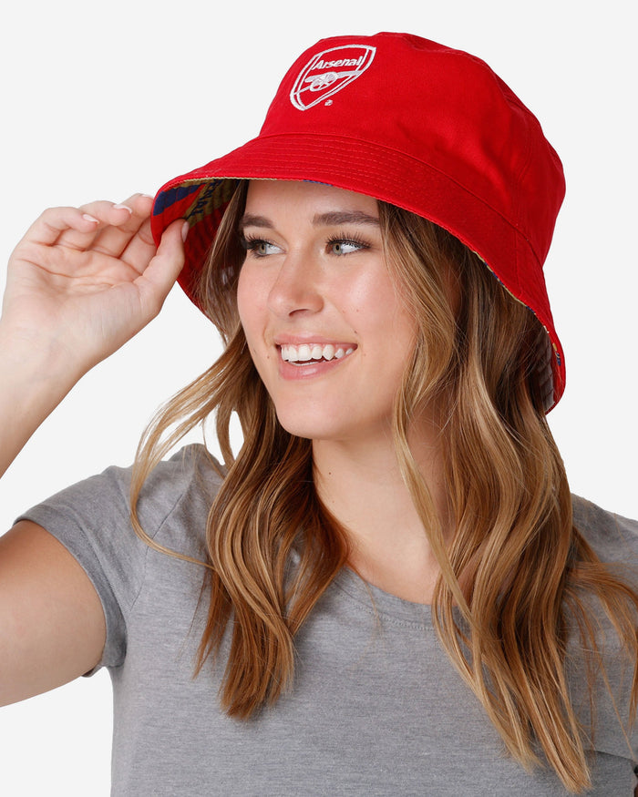 Arsenal FC Geo Reversible Bucket Hat FOCO - FOCO.com | UK & IRE