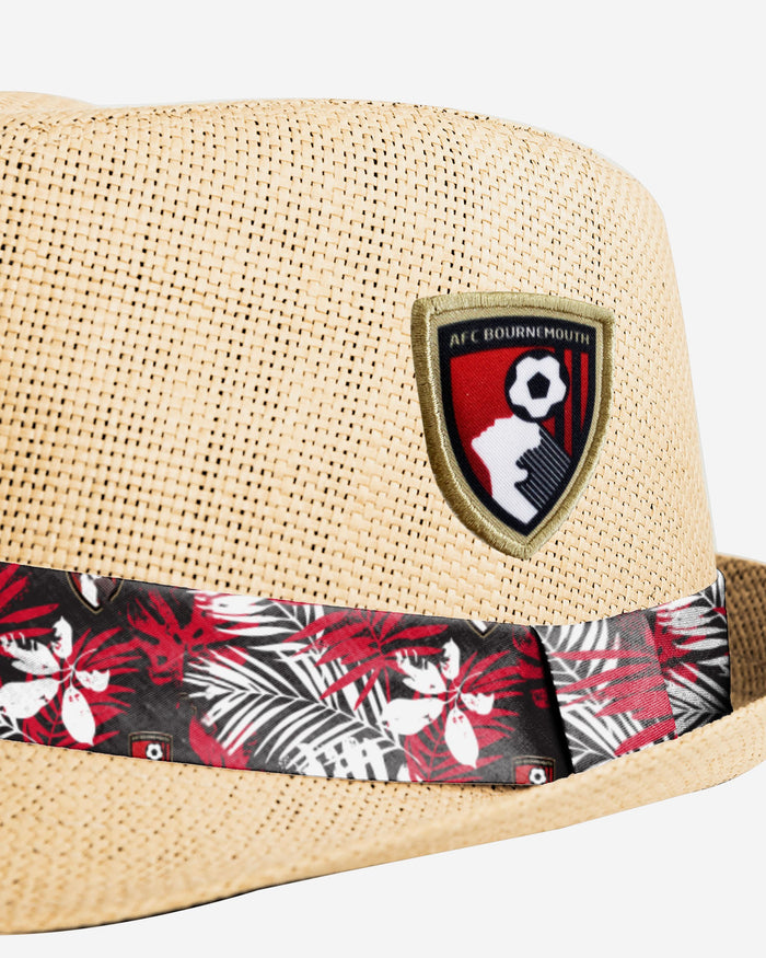 AFC Bournemouth Trilby Straw Hat FOCO - FOCO.com | UK & IRE