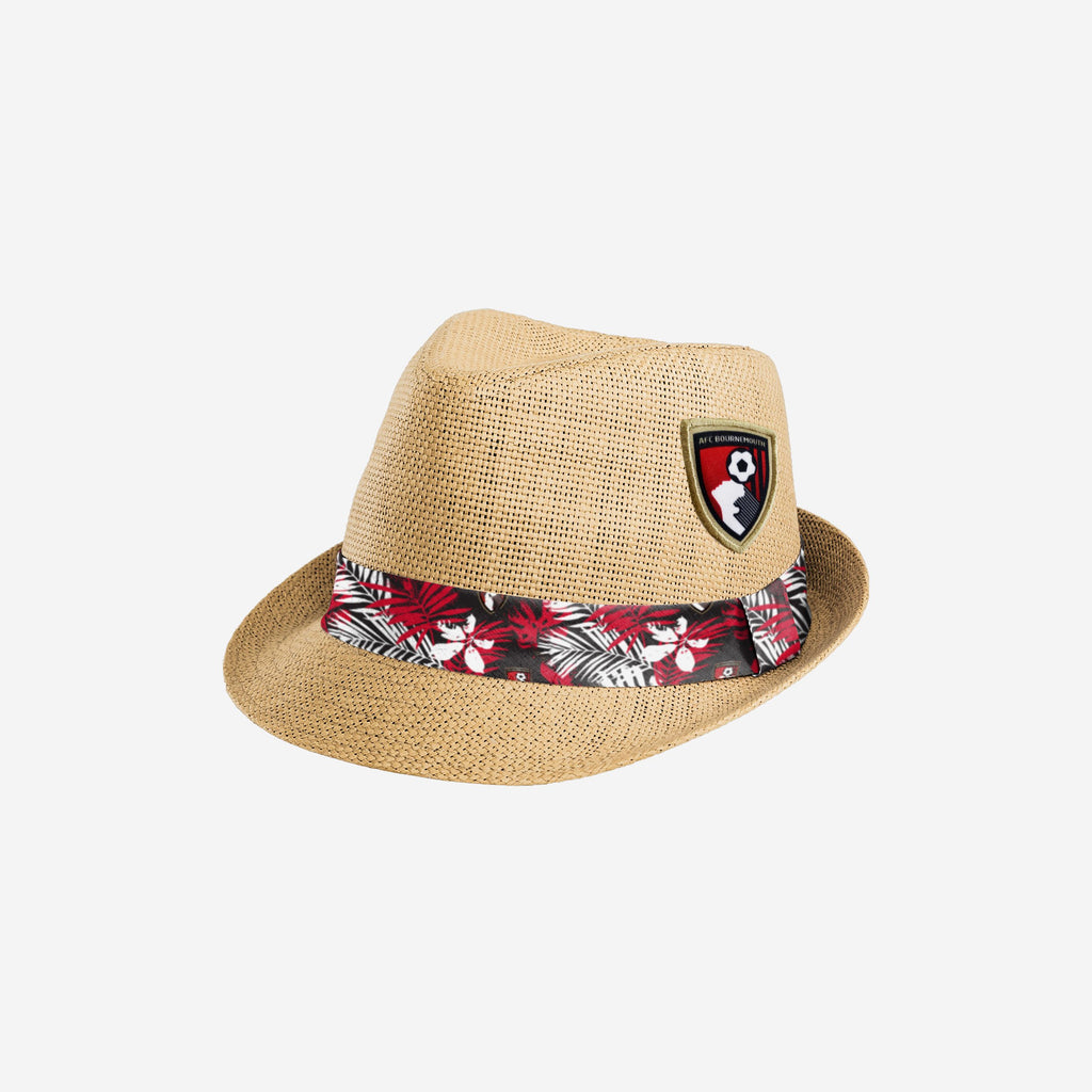 AFC Bournemouth Trilby Straw Hat FOCO - FOCO.com | UK & IRE