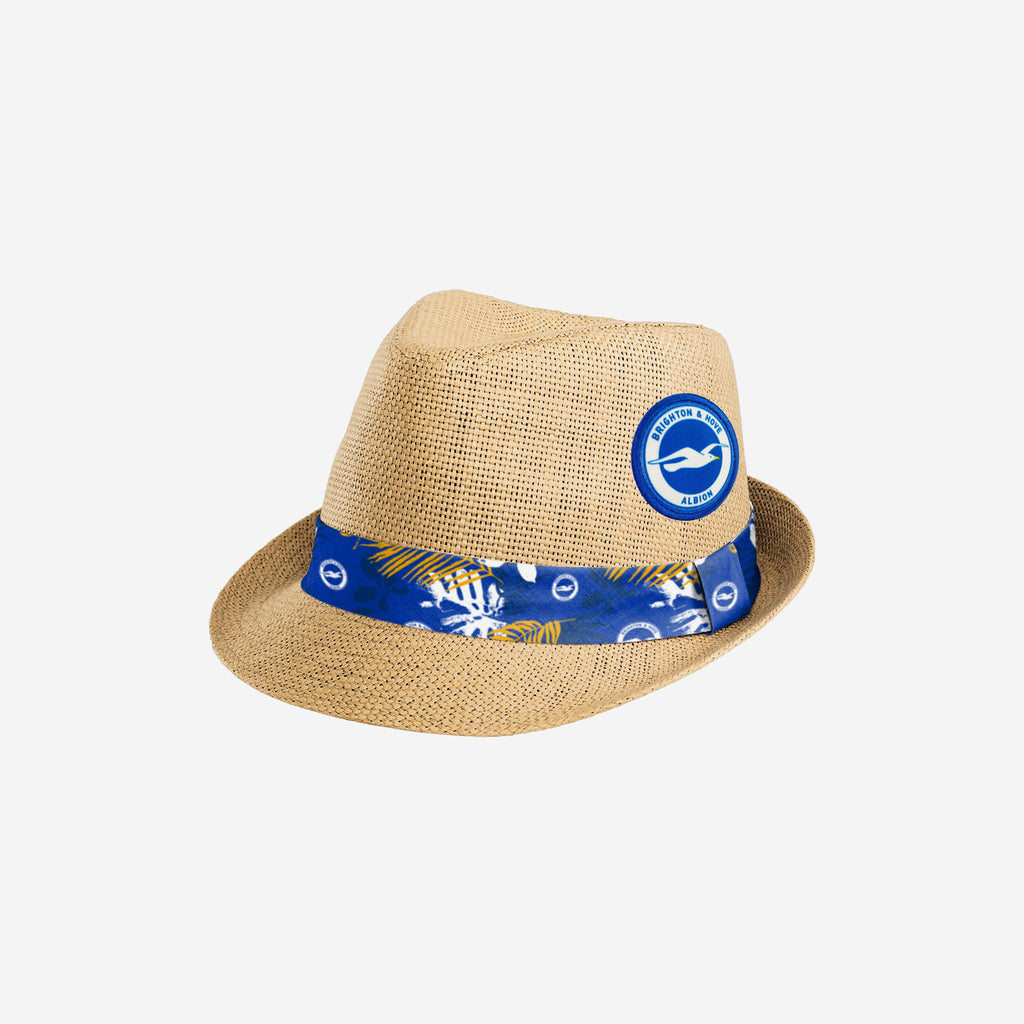 Brighton & Hove Albion FC Trilby Straw Hat FOCO - FOCO.com | UK & IRE