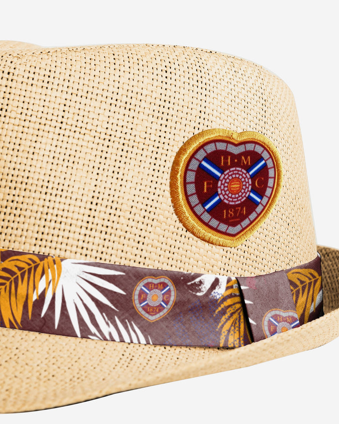Heart Of Midlothian FC Trilby Straw Hat FOCO - FOCO.com | UK & IRE