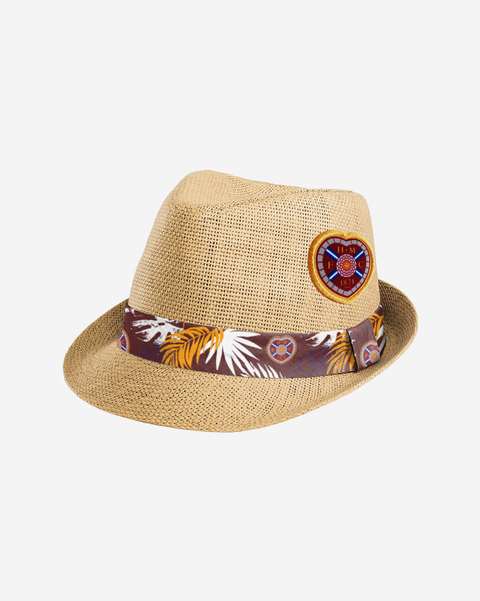 Heart Of Midlothian FC Trilby Straw Hat FOCO - FOCO.com | UK & IRE