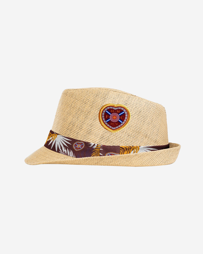 Heart Of Midlothian FC Trilby Straw Hat FOCO - FOCO.com | UK & IRE