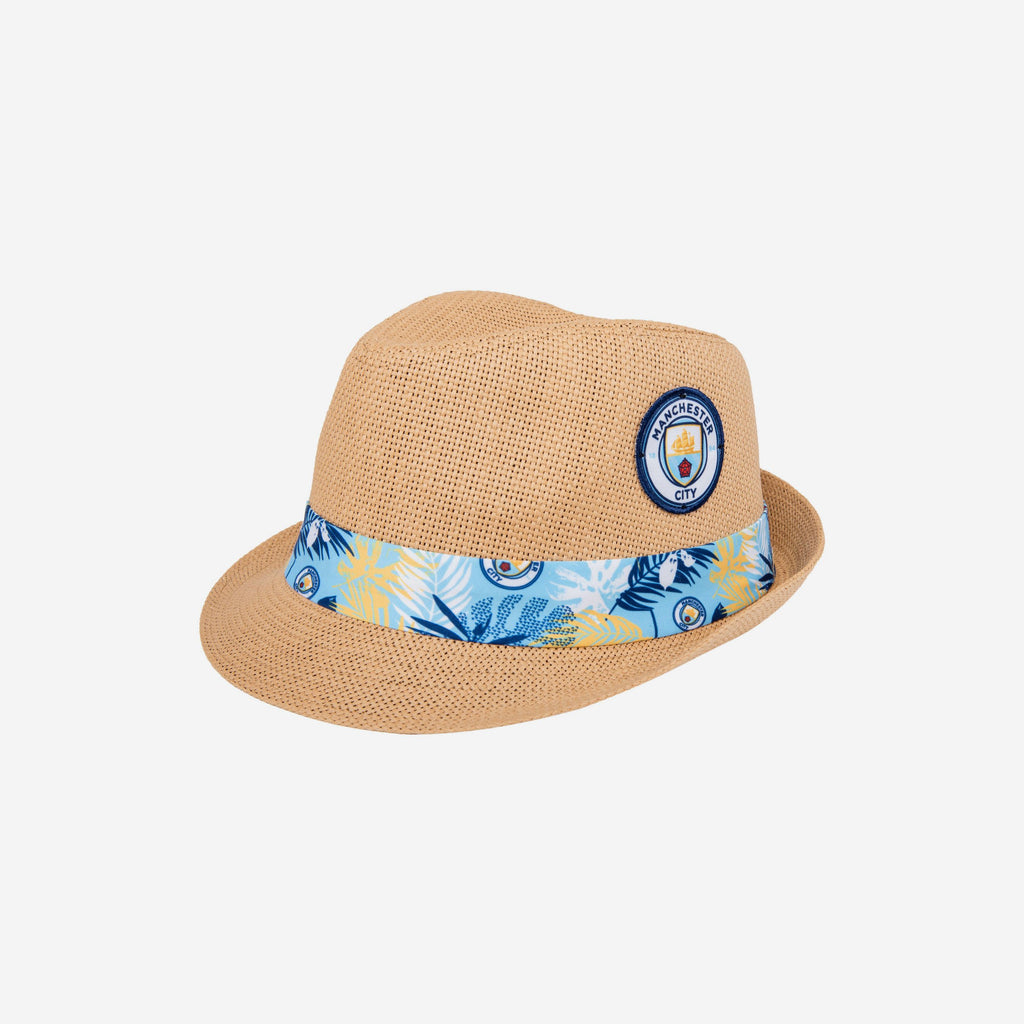 Manchester City FC Original Trilby Straw Hat FOCO - FOCO.com | UK & IRE