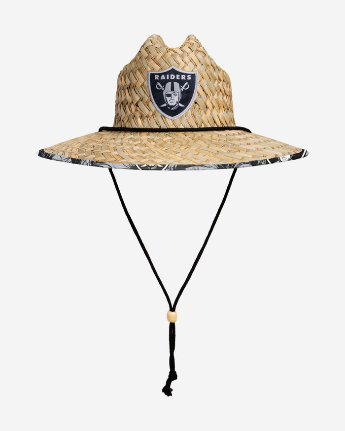 Las Vegas Raiders Floral Straw Hat FOCO - FOCO.com | UK & IRE