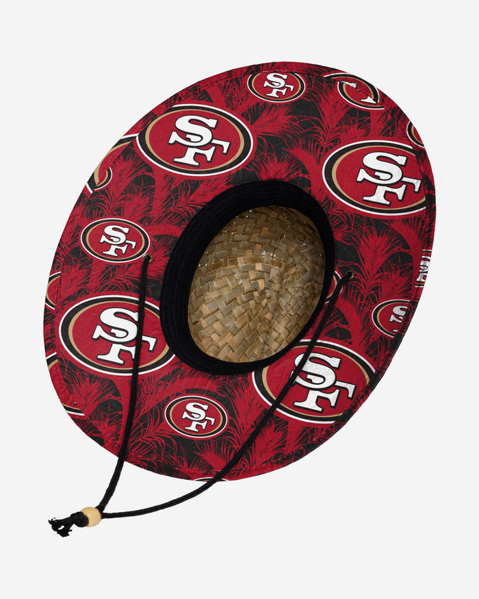 San Francisco 49ers Floral Straw Hat FOCO - FOCO.com | UK & IRE