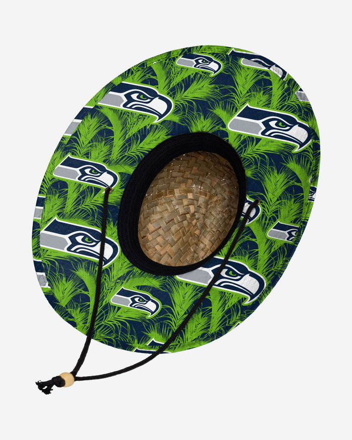 Seattle Seahawks Floral Straw Hat FOCO - FOCO.com | UK & IRE
