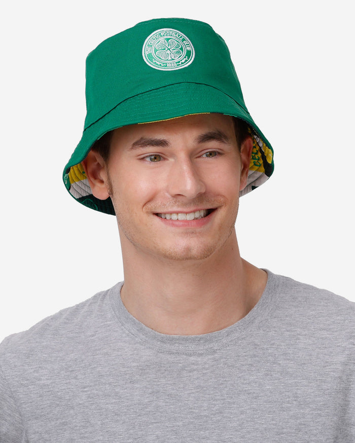 Celtic FC Geo Reversible Bucket Hat FOCO - FOCO.com | UK & IRE