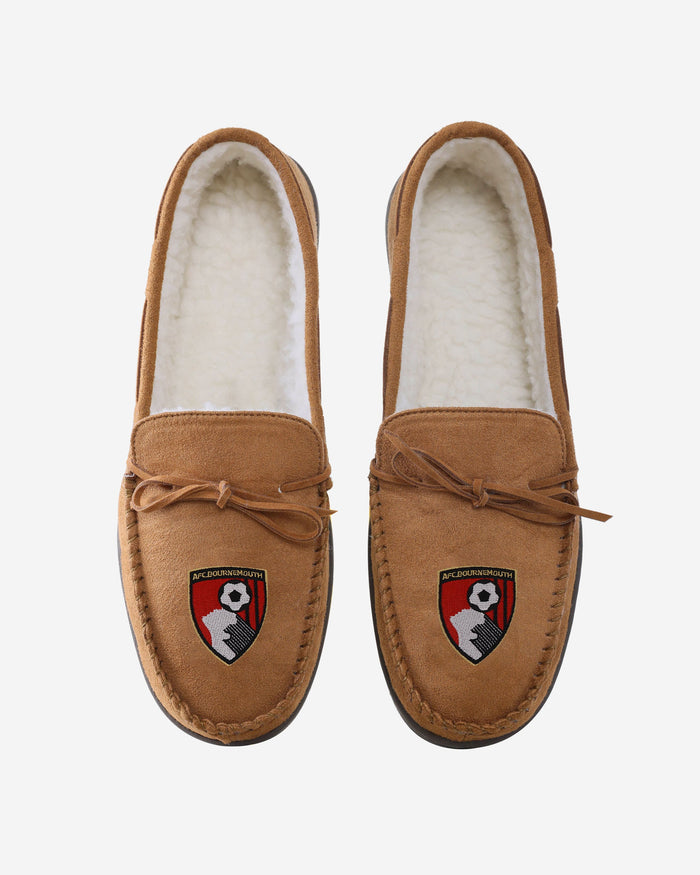 AFC Bournemouth Suede Moccasin Slipper FOCO - FOCO.com | UK & IRE