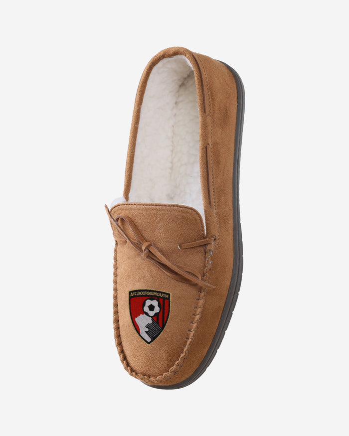 AFC Bournemouth Suede Moccasin Slipper FOCO - FOCO.com | UK & IRE