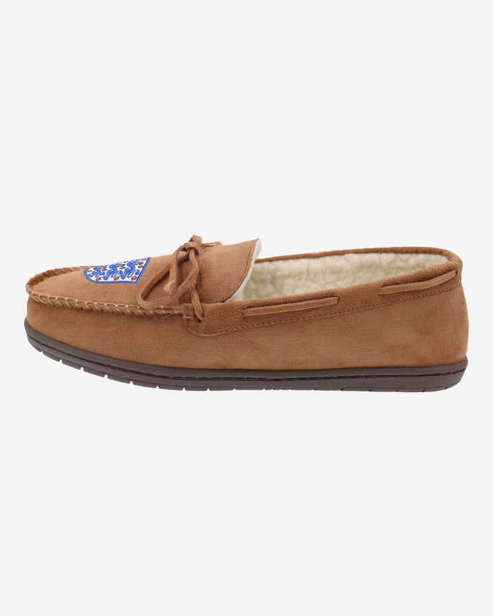 England Suede Moccasin Slipper FOCO S - FOCO.com | UK & IRE