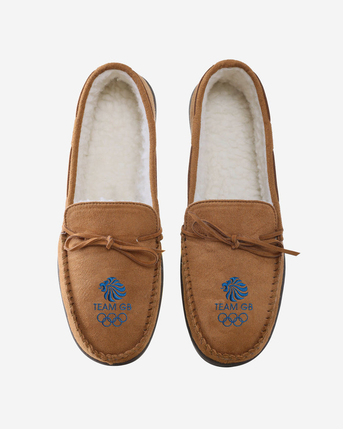 Team GB Suede Moccasin Slipper FOCO - FOCO.com | UK & IRE