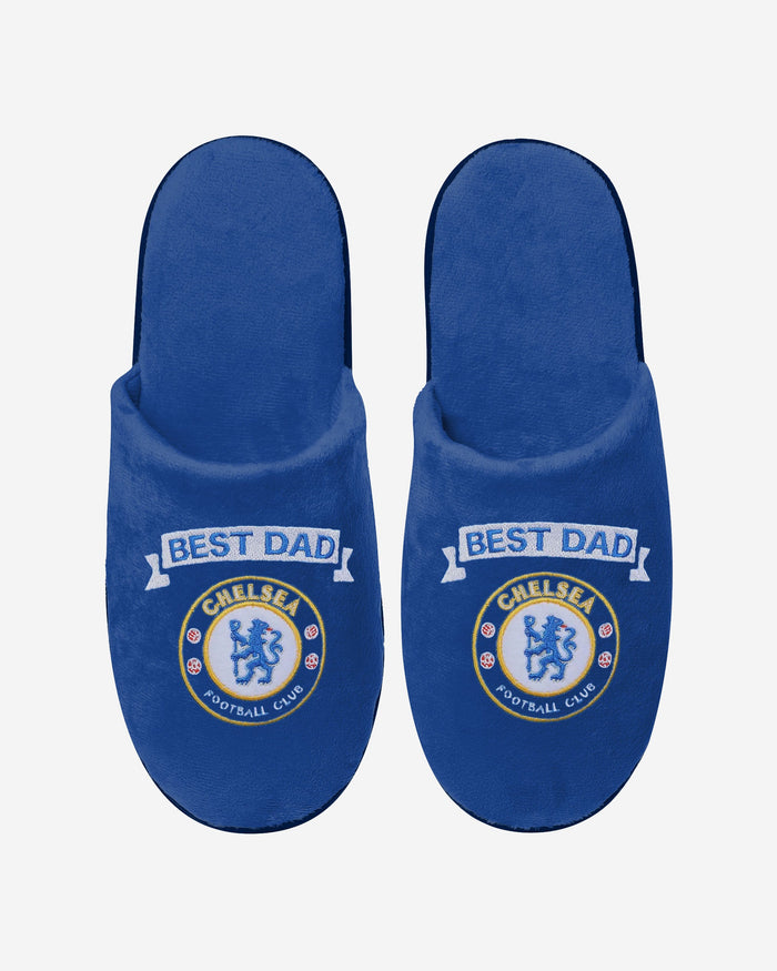 Chelsea FC Best Dad Slippers FOCO - FOCO.com | UK & IRE