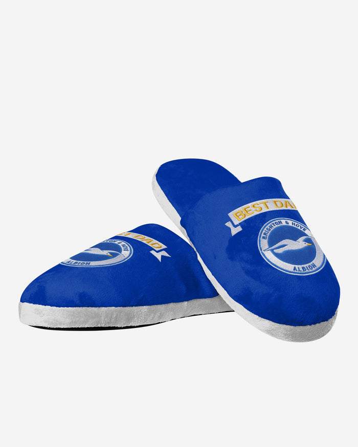 Brighton & Hove Albion FC Best Dad Slippers FOCO - FOCO.com | UK & IRE