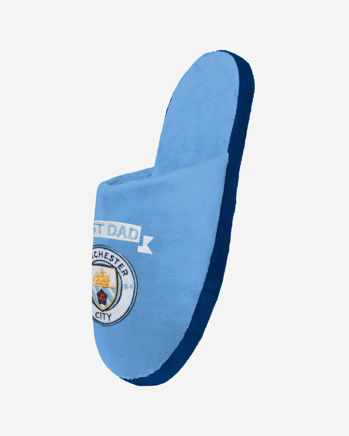 Manchester City FC Best Dad Slippers FOCO - FOCO.com | UK & IRE