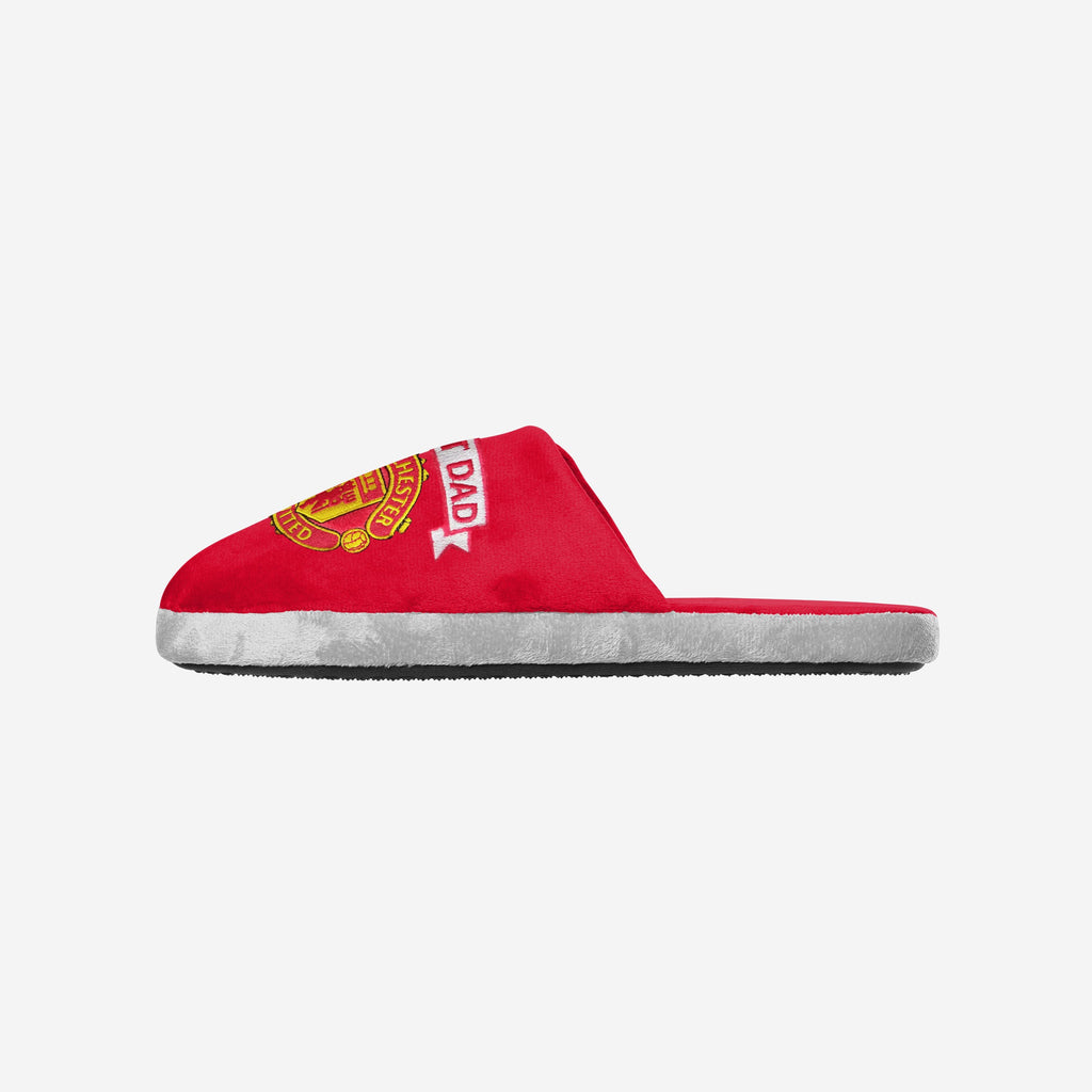 Manchester United FC Best Dad Slippers FOCO S - FOCO.com | UK & IRE