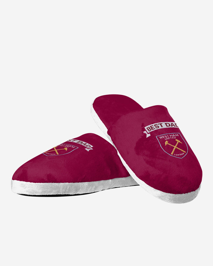 West Ham United FC Best Dad Slippers FOCO - FOCO.com | UK & IRE