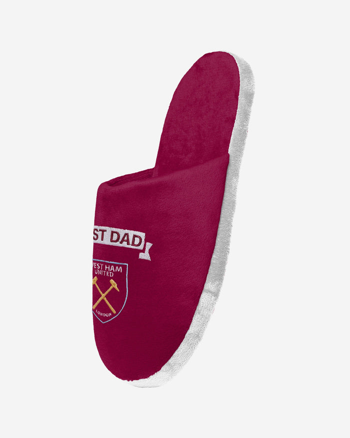 West Ham United FC Best Dad Slippers FOCO - FOCO.com | UK & IRE