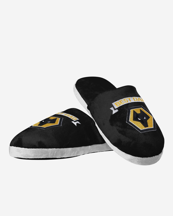 Wolverhampton Wanderers FC Best Dad Slippers FOCO - FOCO.com | UK & IRE