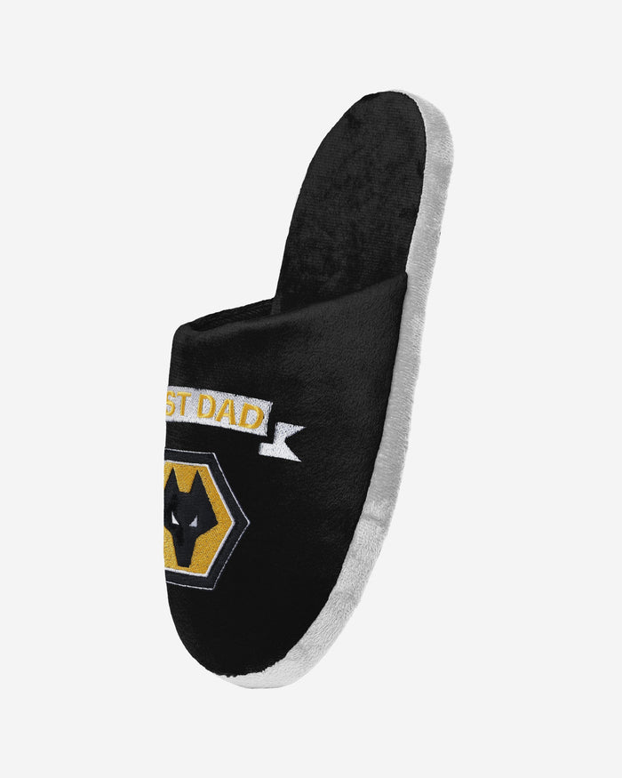 Wolverhampton Wanderers FC Best Dad Slippers FOCO - FOCO.com | UK & IRE