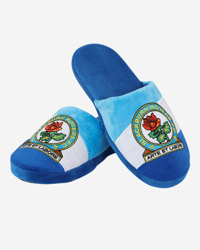 Blackburn Rovers FC Colourblock Stripe Slipper FOCO - FOCO.com | UK & IRE