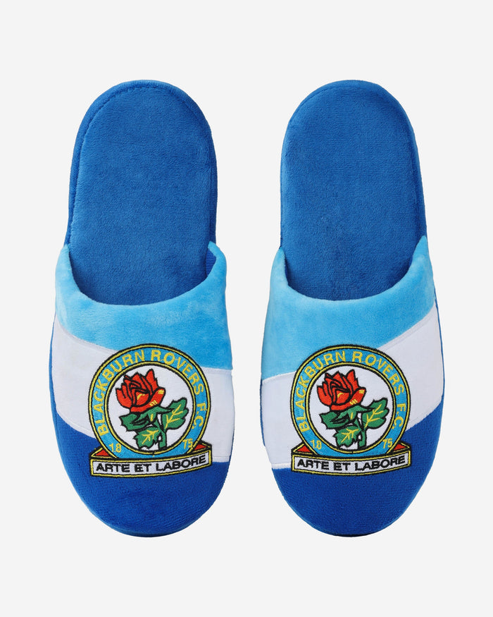 Blackburn Rovers FC Colourblock Stripe Slipper FOCO - FOCO.com | UK & IRE