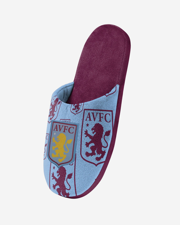 Aston Villa FC Original All Over Print Slipper FOCO - FOCO.com | UK & IRE