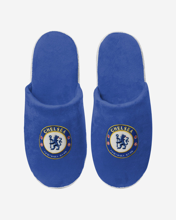 Chelsea FC Split Colour Slide Slipper FOCO - FOCO.com | UK & IRE