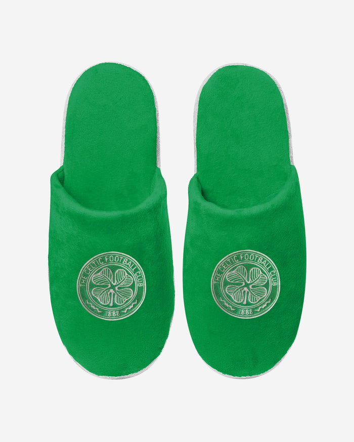 Celtic FC Split Colour Slide Slipper FOCO - FOCO.com | UK & IRE