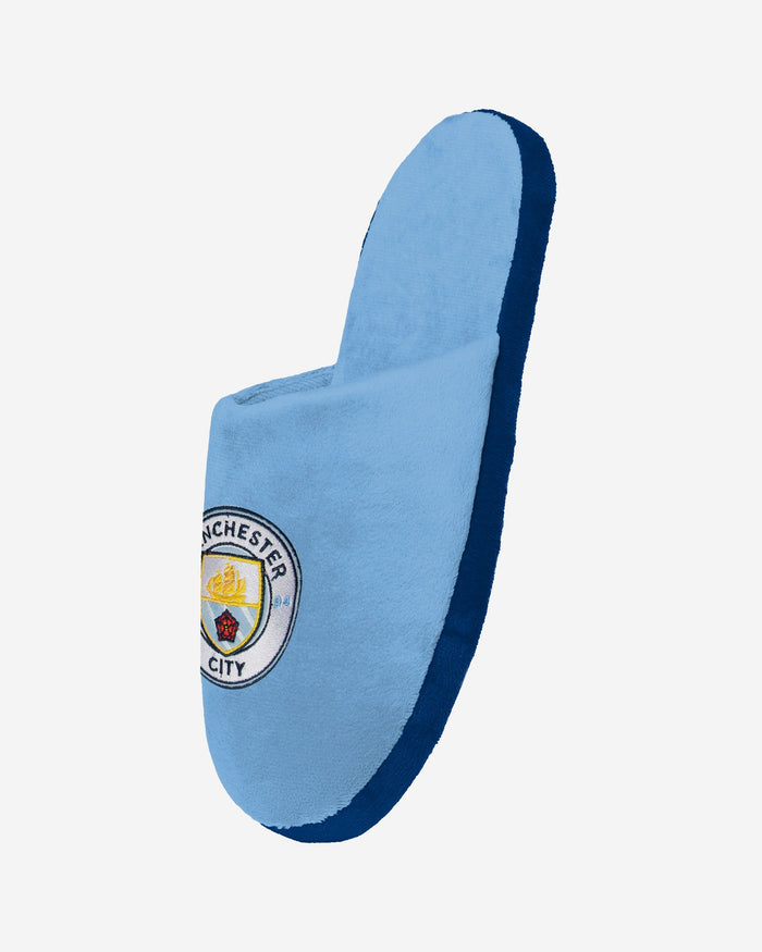 Manchester City FC Split Colour Slide Slipper FOCO - FOCO.com | UK & IRE