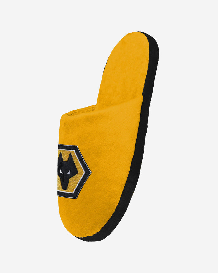 Wolverhampton Wanderers FC Split Colour Slide Slipper FOCO - FOCO.com | UK & IRE