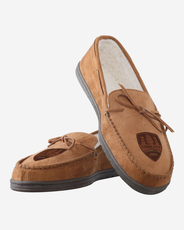 Cork City FC Suede Moccasin Slipper FOCO - FOCO.com | UK & IRE