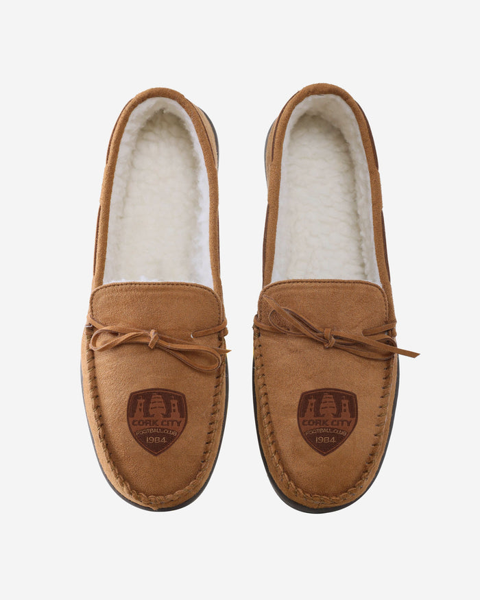 Cork City FC Suede Moccasin Slipper FOCO - FOCO.com | UK & IRE