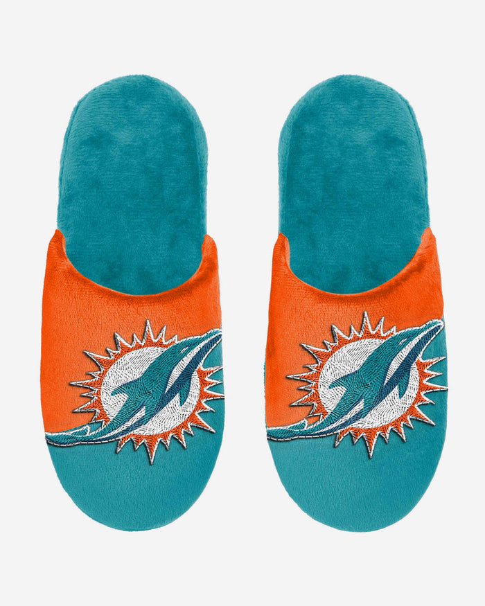 Miami Dolphins Big Logo Slipper FOCO - FOCO.com | UK & IRE