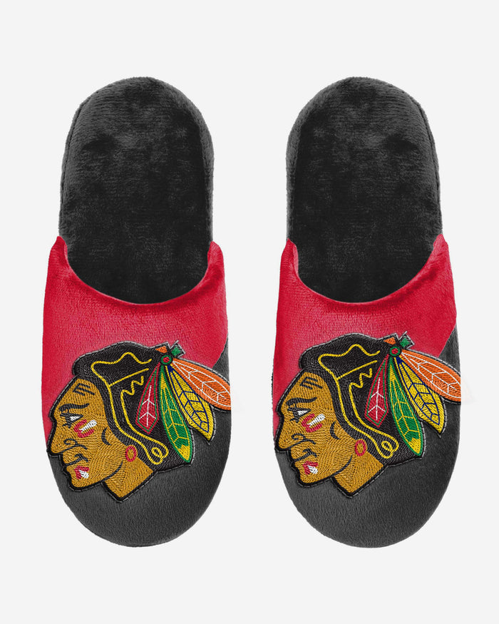 Chicago Blackhawks Big Logo Slippers FOCO - FOCO.com | UK & IRE