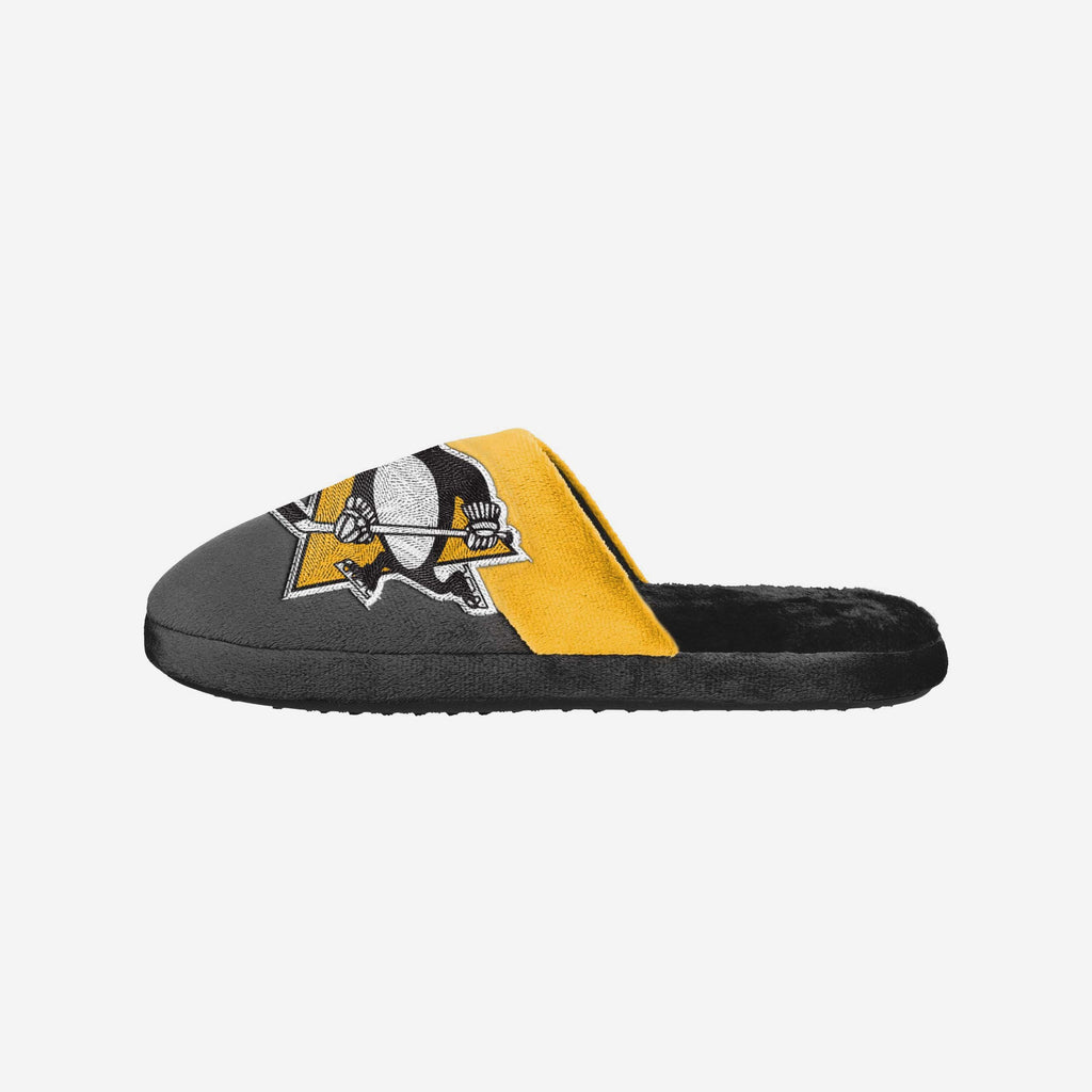 Pittsburgh Penguins Big Logo Slippers FOCO S - FOCO.com | UK & IRE