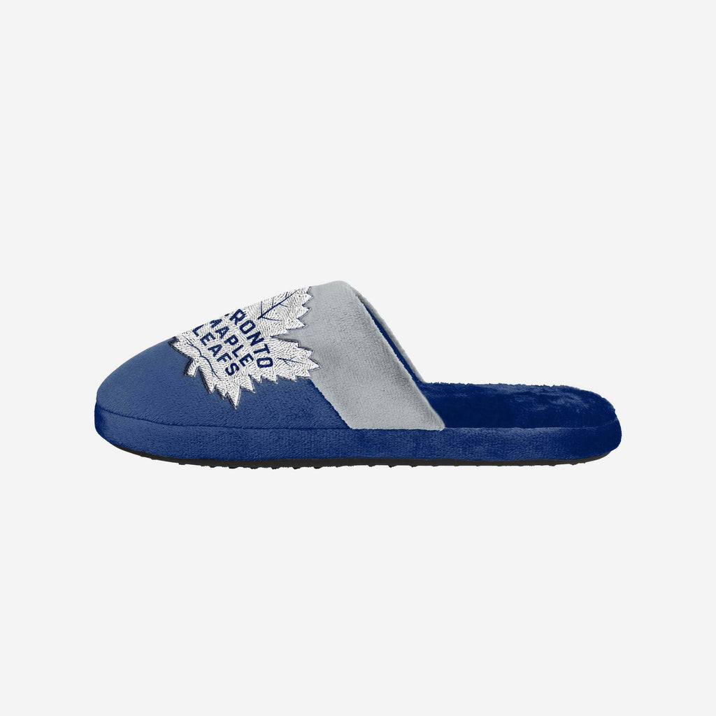 Toronto Maple Leafs Big Logo Slippers FOCO S - FOCO.com | UK & IRE
