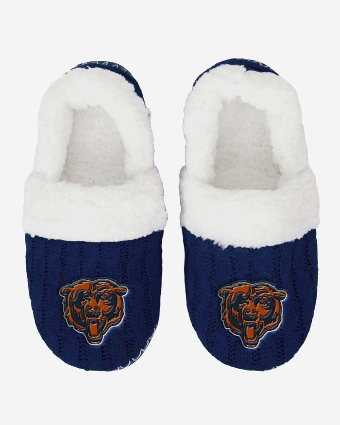 Chicago Bears Team Colour Moccasin Slipper FOCO - FOCO.com | UK & IRE